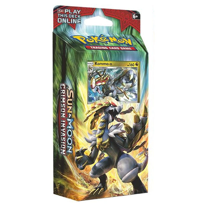 Pokemon - Sun & Moon - Crimson Invasion - Kommo-o (Clanging Thunder) Theme Deck