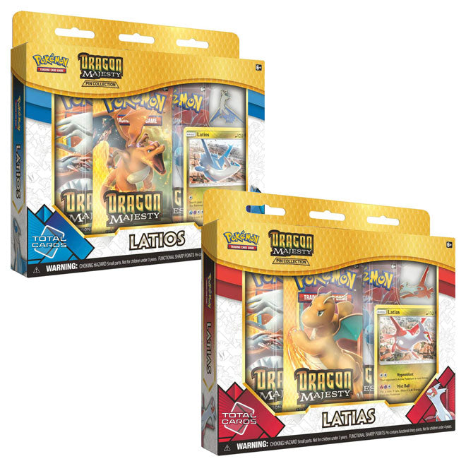 Pokemon - Dragon Majesty - Latias & Latios Pin Collections