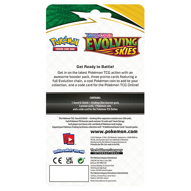 Pokemon - Sword & Shield - Evolving Skies - Premium Checklane Blister - Emboar