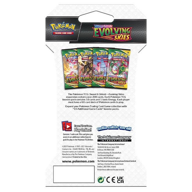 Pokemon - Sword & Shield - Evolving Skies - Sleeved Booster
