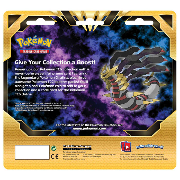 Pokemon Giratina - 3 Pack Blister