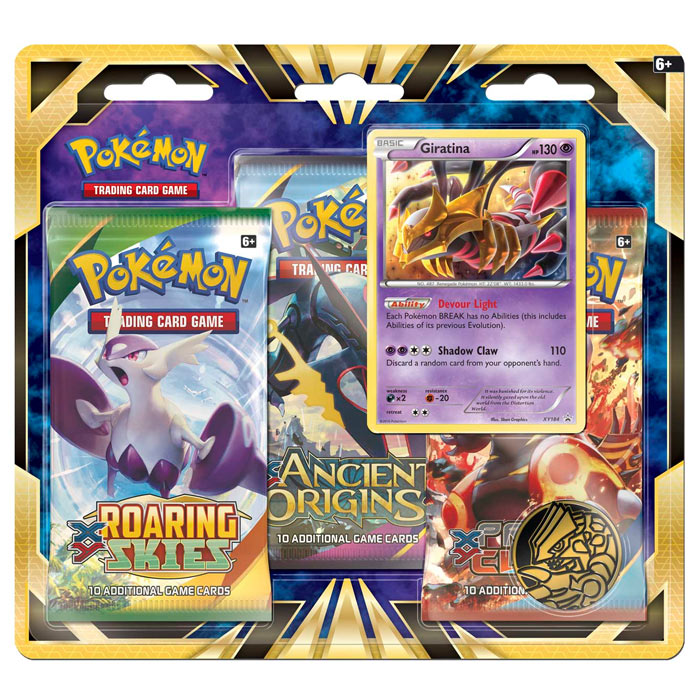 Pokemon Giratina - 3 Pack Blister