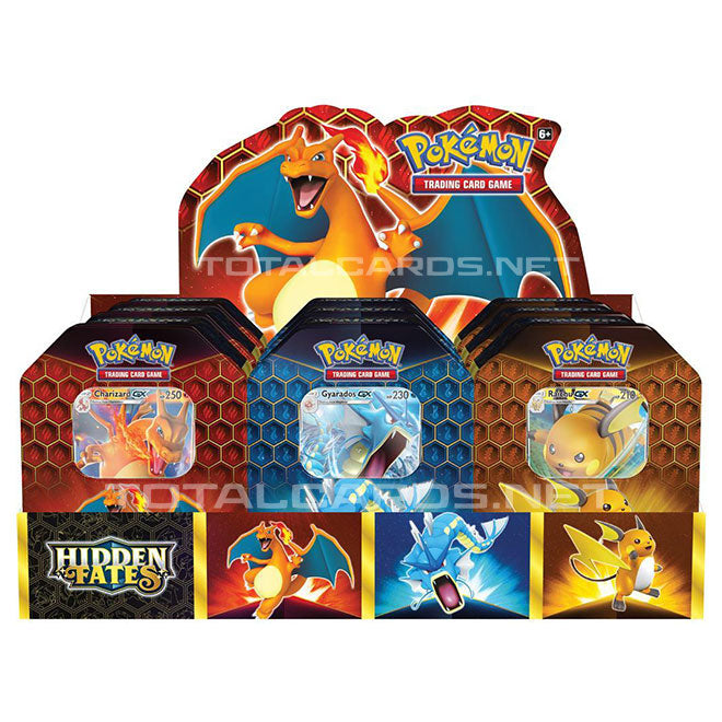 Pokemon - Hidden Fates - Charizard-GX Tin (Reprint)