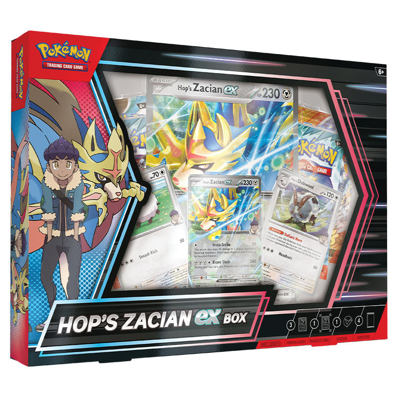 Pokemon - Hop's Zacian ex Box
