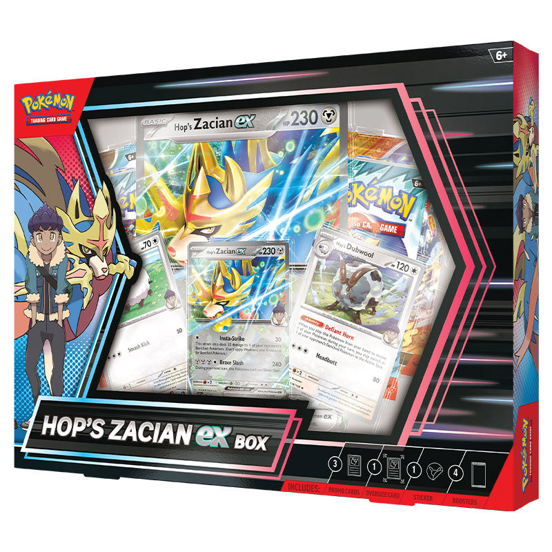 Pokemon - Hop's Zacian ex Box