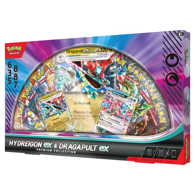 Pokemon - Hydreigon ex & Dragapult ex - Premium Collection