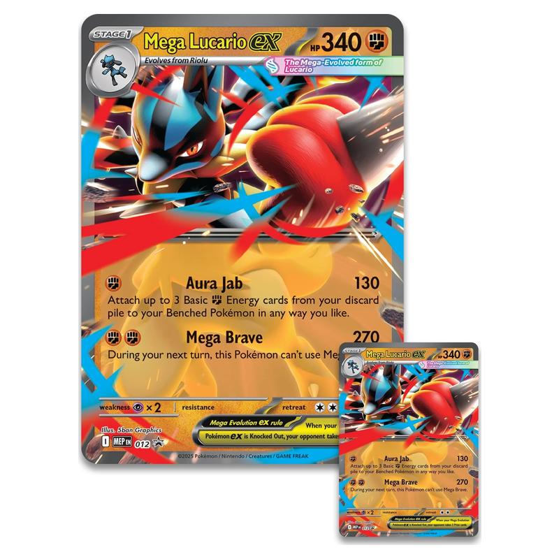 Pokemon - Scarlet & Violet - Mega Lucario ex- Premium Figure Collection