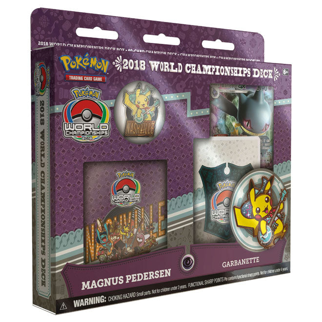 Pokemon - 2018 World Championship Deck - Magnus Pedersen (Garbanette)