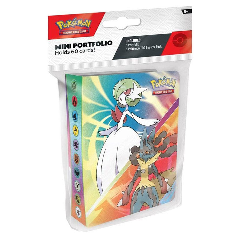 Pokemon - Mega Evolution - Mega Lucario & Mega Gardevoir  - Mini Portfolio with Booster