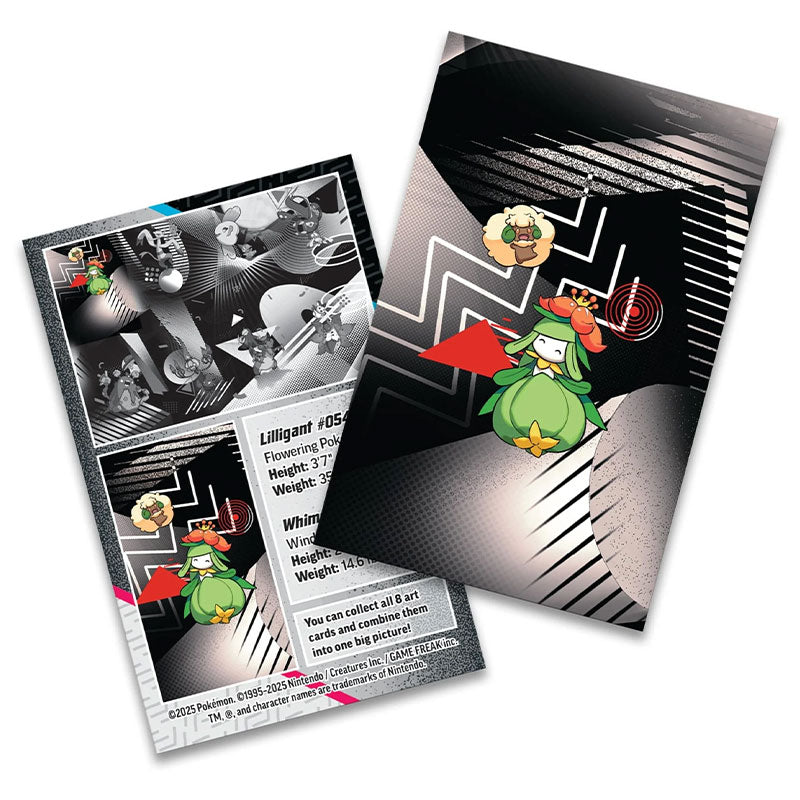 Pokemon - Scarlet & Violet - Black Bolt & White Flare - Unova Mini Tin - Lilligant & Whimsicott
