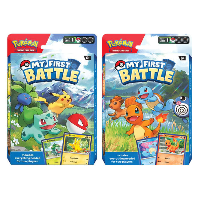 Pokemon - My First Battle Deck - Bulbasaur & Pikachu & Squirtle & Charmander - Bundle