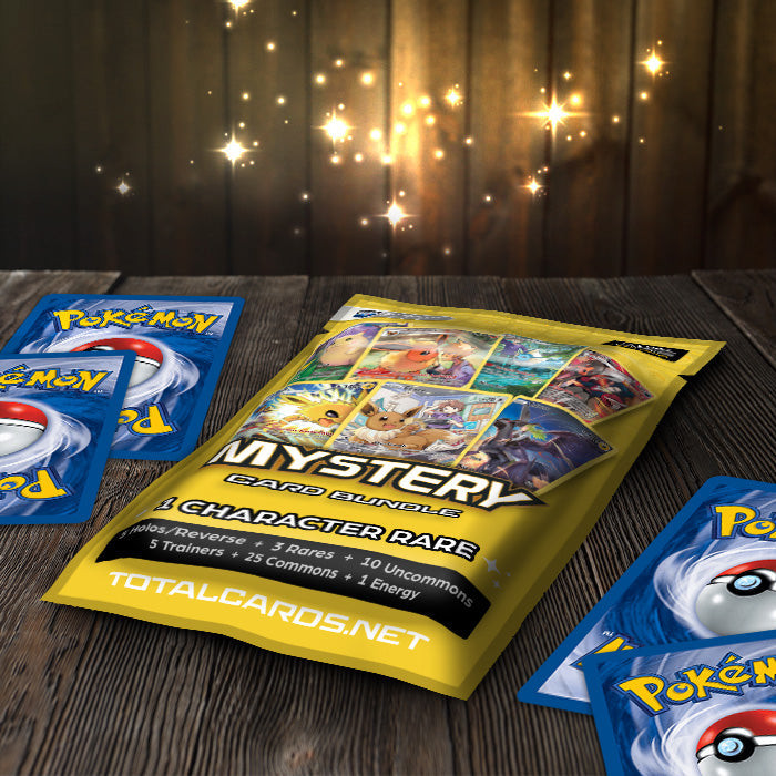 Pokemon - Mystery Card Bundle - Guaranteed Character Rare Card!