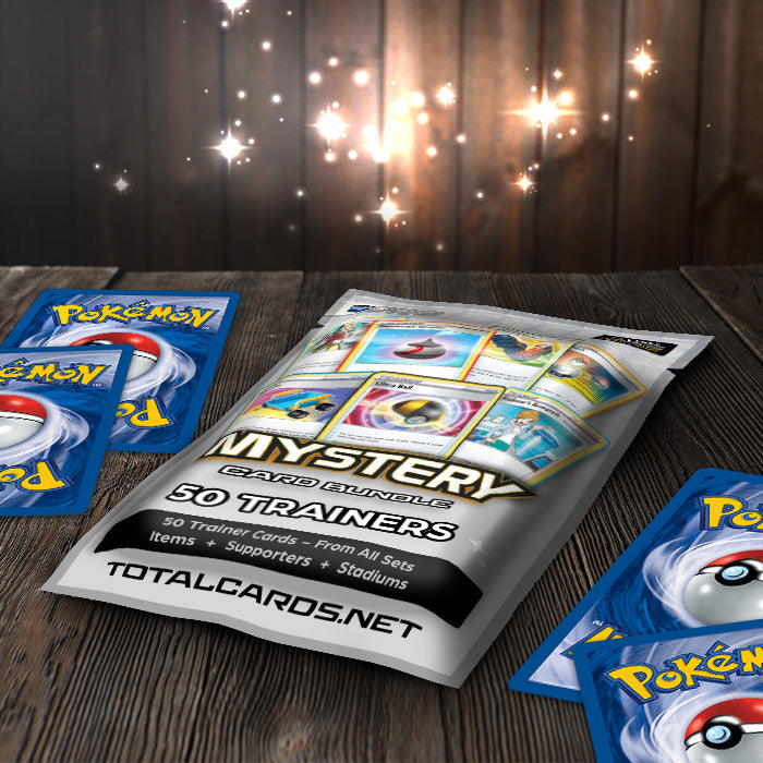 Pokemon - Mystery Card Bundle - 50 Trainers!
