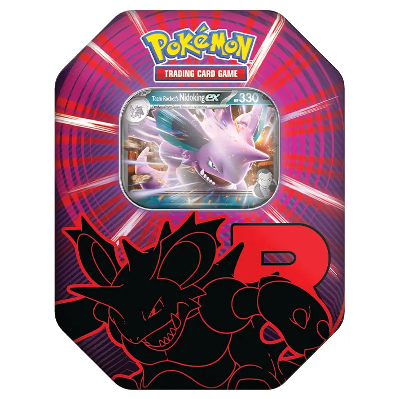 Pokemon - Scarlet & Violet - Team Rocket Tin - Team Rocket's Nidoking ex