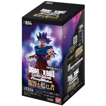 Dragon ball super fusion world booster box