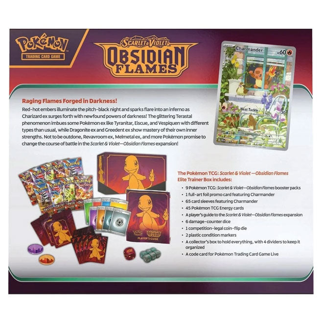 Pokemon - Scarlet & Violet - Obsidian Flames - Elite Trainer Box