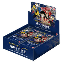One Piece Card Game - OP-01 White Bottom Romance Dawn Booster Box (24 Packs)