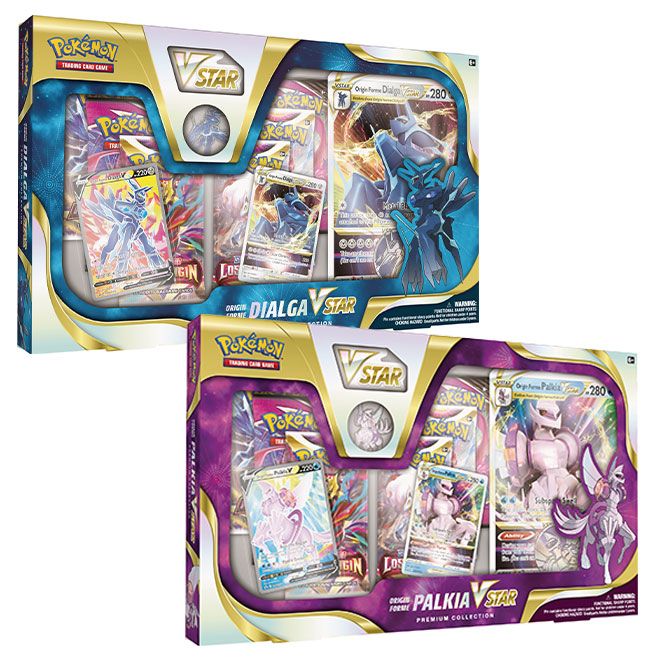 Pokemon - Origin Forme Dialga & Palkia - VSTAR Premium Collection