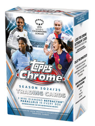 Topps chrome UEFA Woman champions league 2024/2025 value box