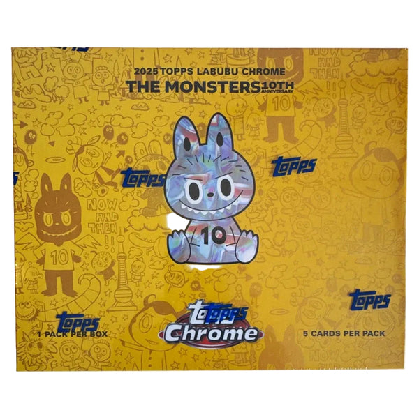 Topps Labubu Chrome Hobby Box 2025