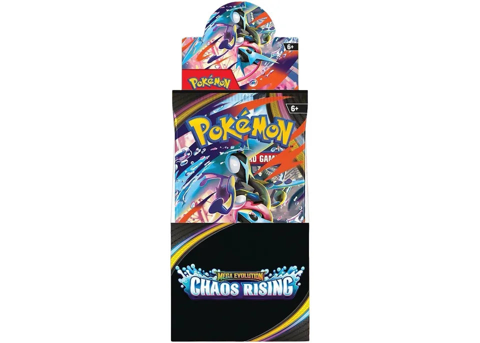 chaos rising half booster boes sealed TCG pokemon