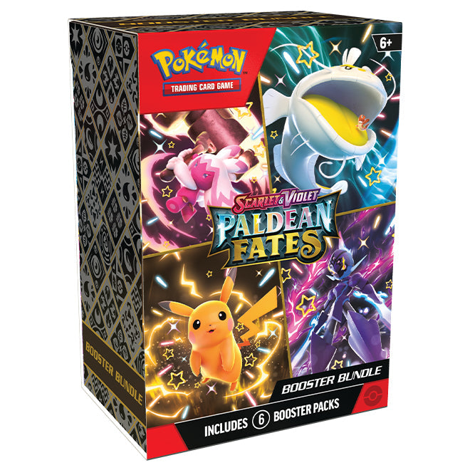 Paldean Fates Scarlet & Violet Booster Bundle Total Cards Front