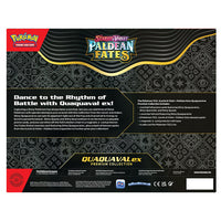 Pokemon - Scarlet & Violet - Paldean Fates - Premium Collection - Shiny Quaquaval ex Back