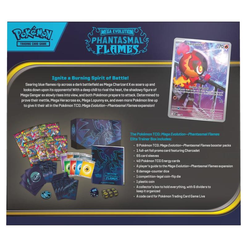 Pokemon - Mega Evolution - Phantasmal Flames - Elite Trainer Box