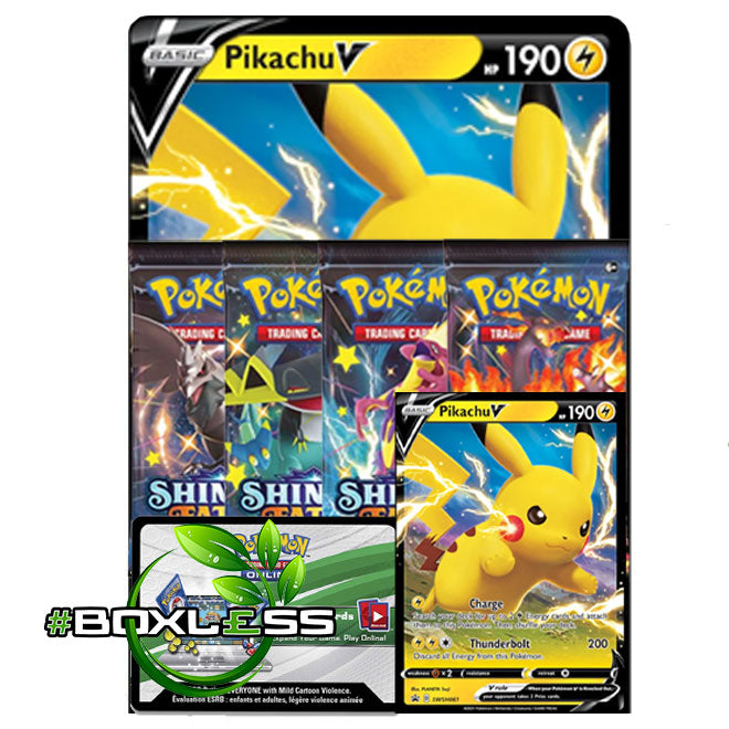 Pokemon - Shining Fates - Pikachu V (Boxless)