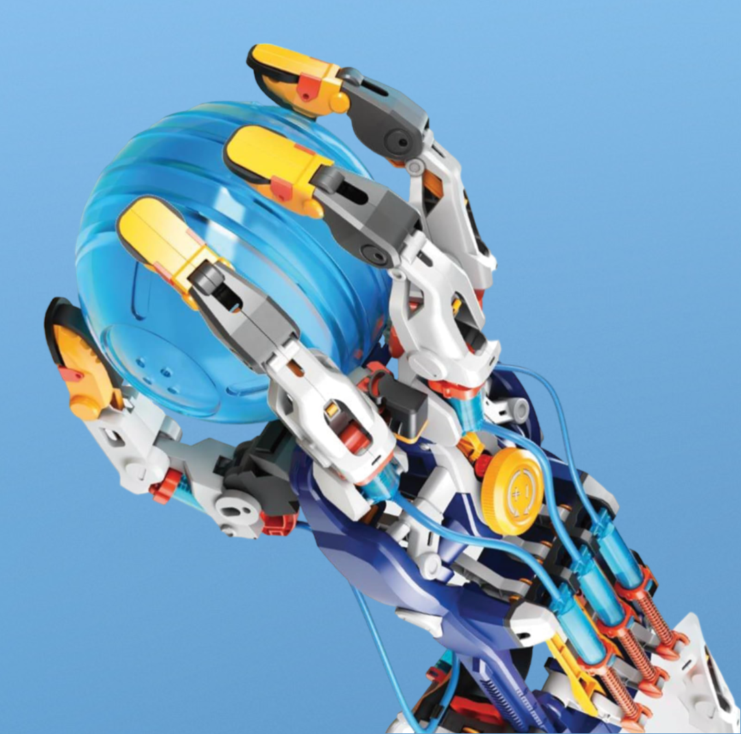 Construct & Create Hydraulic Cyborg Hand Build It Kit