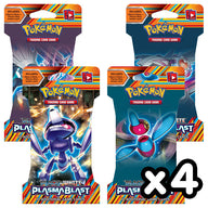 Pokemon - Black & White - Plasma Blast - Blister Booster Set - x4
