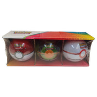 Pokemon - Poke Ball Tins - 3 Pack (Poke ball, Dusk Ball, Premier Ball)