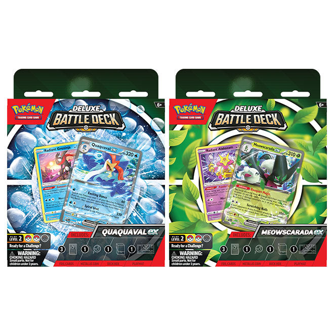 Pokemon - ex Battle Deck - Meowscarada ex & Quaquaval ex