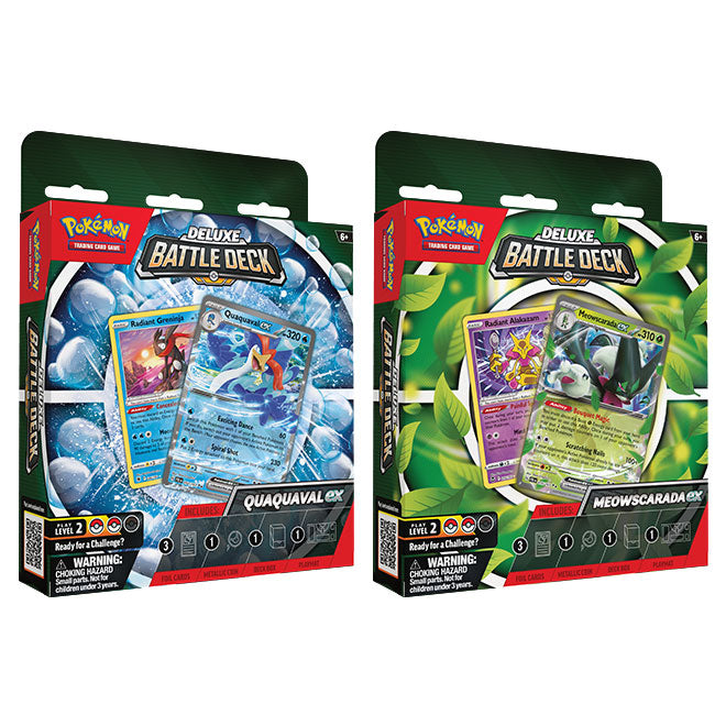 Pokemon - ex Battle Deck - Meowscarada ex & Quaquaval ex