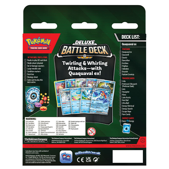 Pokemon - ex Deluxe Battle Deck - Quaquaval ex