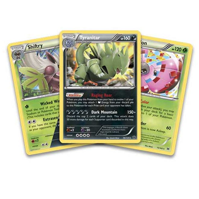 Pokemon - Knock Out Collection - Tyranitar, Shiftry & Vivillon