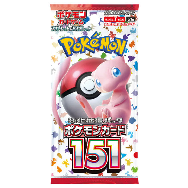 Pokemon - Scarlet & Violet - 151 - Japanese Booster Pack