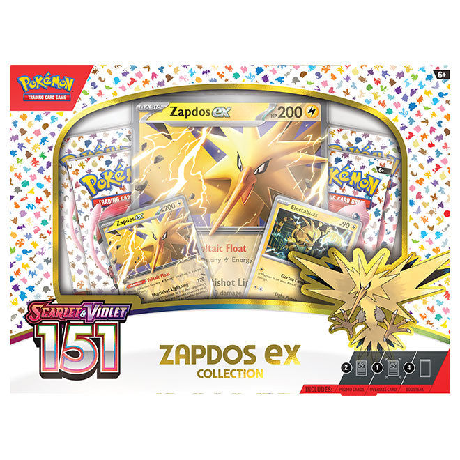 Pokemon - Scarlet & Violet - 151 - Zapdos ex Collection