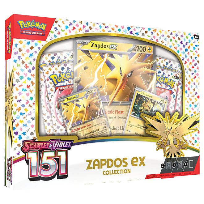 Pokemon - Scarlet & Violet - 151 - Zapdos ex Collection