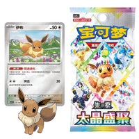 Pokemon - Simplified Chinese - Terastal Grand Gathering - Coin Set (Eevee)