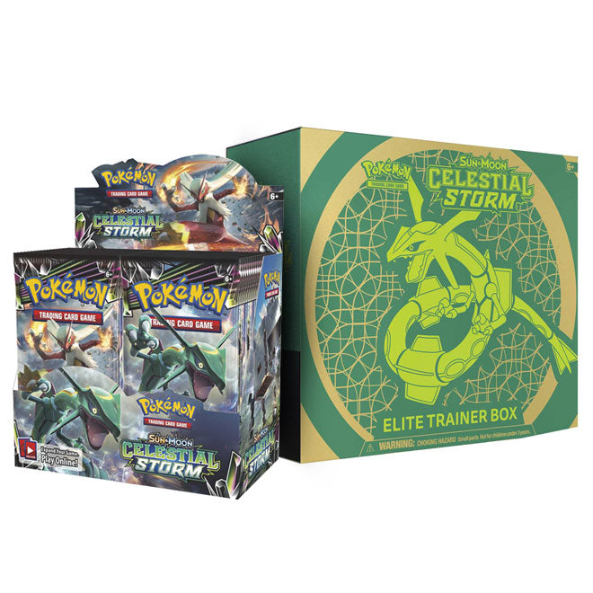 Pokemon - Sun & Moon - Celestial Storm - Booster Box & Elite Trainer Box