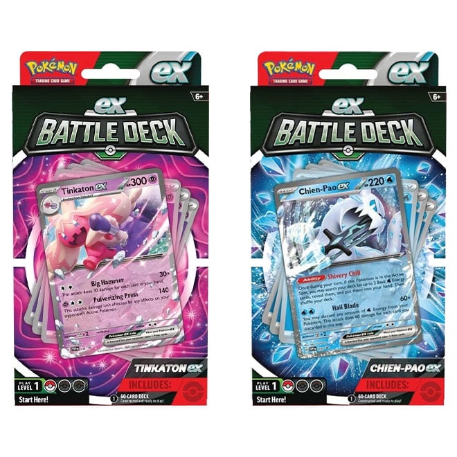 Pokemon - ex Battle Deck - Chien-Pao & Tinkaton - Bundle