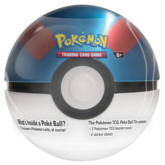 pokemon poke ball tin 2024 series 10 great ball
