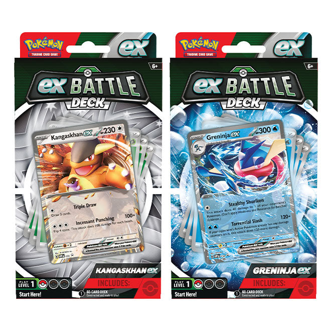Pokemon - ex Battle Deck - Kangaskhan & Greninja - Bundle