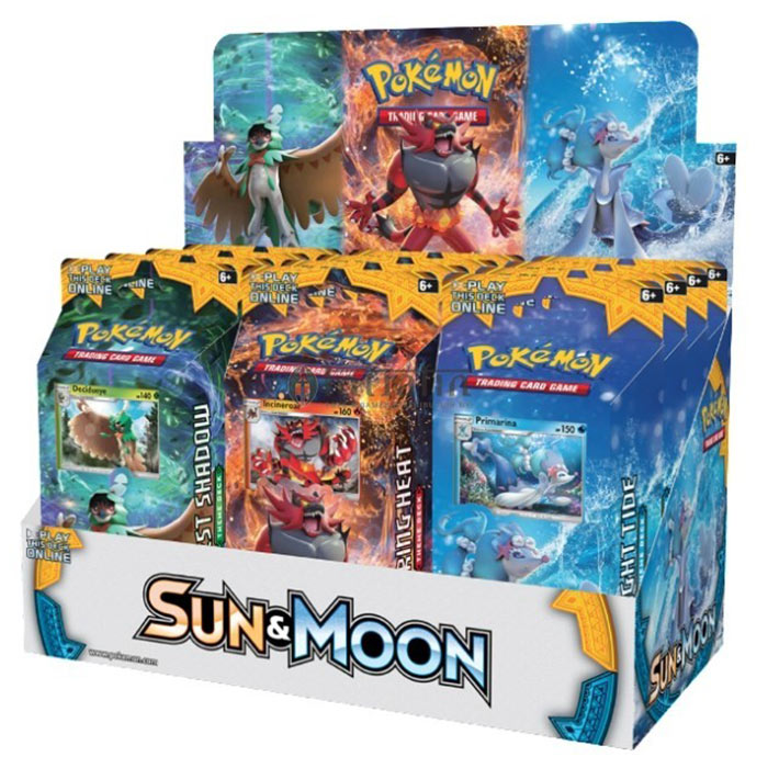 Pokemon - Sun & Moon - Base Set-Theme Deck Set