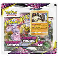 Pokemon - Sun & Moon - Unified Minds - 3 Pack Blister - Stakataka