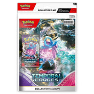 Pokemon Scarlet and Violet Temporal Forces Collectors Kit total cards