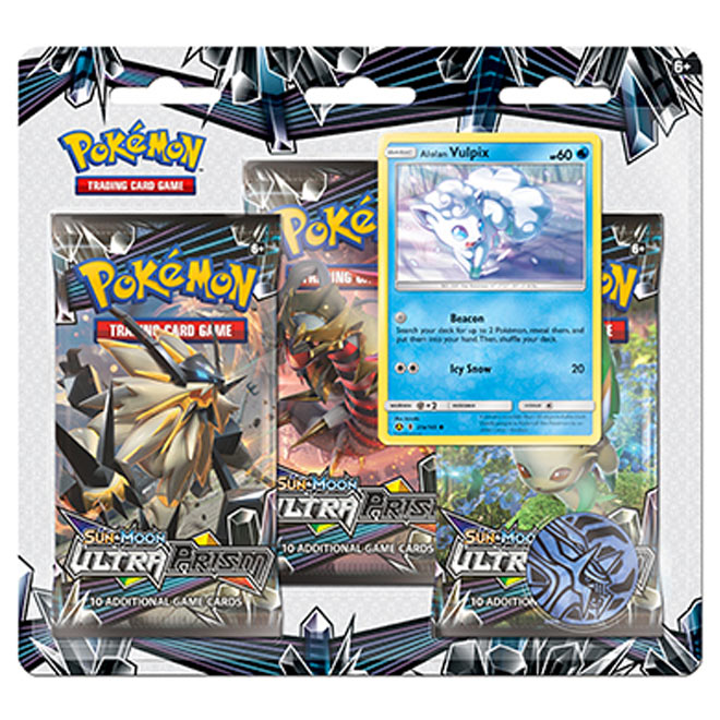 Pokemon - Sun & Moon - Ultra Prism - 3 Pack Blister - Alolan Vulpix