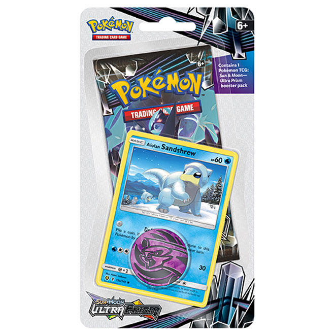 Pokemon - Sun & Moon - Ultra Prism - Checklane Blister - Alolan Shandshrew