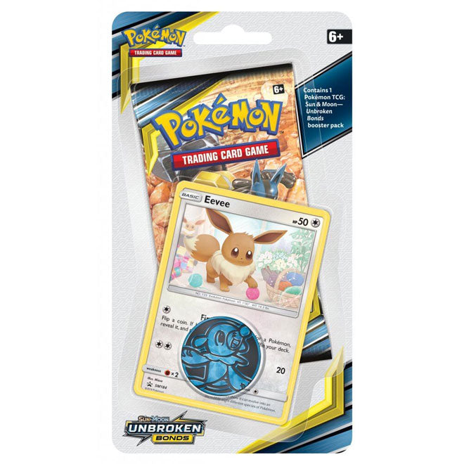 Pokemon - Sun & Moon - Unbroken Bonds - Checklane Blister - Eevee